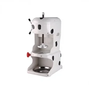ETL Commercial Semi Automatic Electric 250W 80kg/hr Snow Cone Ice Shaver Machine Custom Shaved Ice