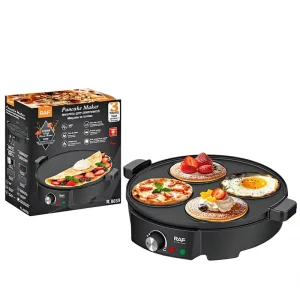 EU Standard Electric Griddle 4 Hole Egg Frying Pan Multi function Grill Roaster Crepe Pancake Maker Egg Cooker