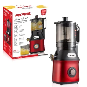 EU US 3L Large caliber Slow Masticating Juicer 300W Power 12 Rows Grinding Teeth for Home Use Vegetables