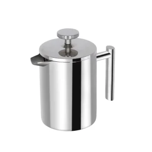 Easy Clean Coffee Press Outdoor Stainless Steel French Press 300ml Small Portable Coffee Makers