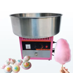 Easy Operation Electric Heating Sweet Cotton Candy Machine Flower Sugar Maker Marshmallow Making Equipment