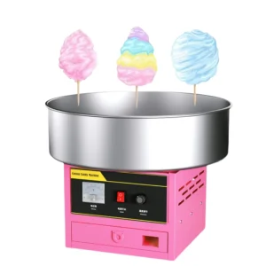 Easy to Operate Commercial Electric Cotton Candy Machine 220V 110V for Carnival Birthday Parties and Retail