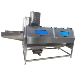 Eco-Friendly Automatic Industrial Fruit Vegetable Corn Washing No Injury Spot Cleaning Machine Vegetable Processing Plant