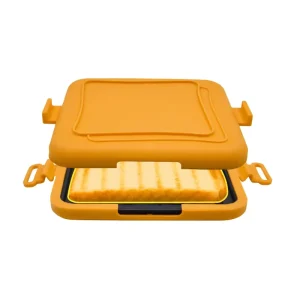 Eco Friendly Safe Microwave Panini Maker Toaster Aluminum Core Sandwich Press for Microwave