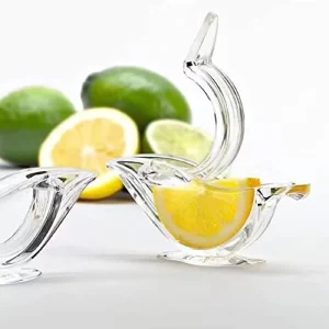Eco Life Plastic Lemon Squeezer Machine Manual Juicer Fruit Portable Transparent Easy to Clean