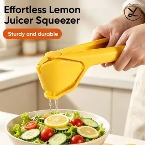 Eco-friendly ABS Plastic Manual Lemon Squeezer Foldable Hand Press Citrus Juicer Portable Fruit Tool for Kitchen