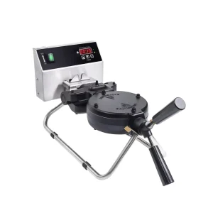 Efficiently Electric Commercial Professional Rotary Stainless Steel 7 Inch Waffle Baker Machine(WB 04B)