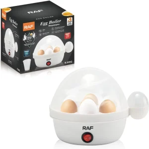 Egg Boiler Household 350W Automatic Rapid Time Adjustable Electric Egg Boiler Cook 7 Eggs