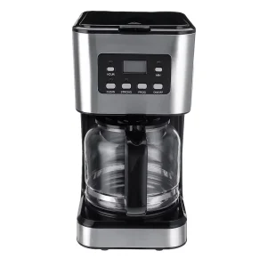 Electric 110V Household Automatic Drip Coffee Machine with 12 Cup Capacity and Insulation