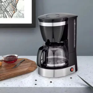 Electric 12 Cup American Drip Coffee Maker with 12 Liter Large Capacity Coffee Pot