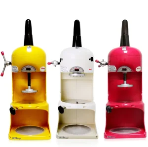 Electric 220V Motor Ice Block Crusher Shave Flower Shaved Cup Plastic Ice Shaver