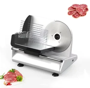 Electric 220V Multifunctional Stainless Steel High Speed Small Thin Meat Slicer for Home Kitchen