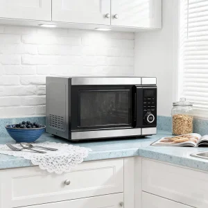 Electric 28L Smart Touch Control Digital 900W Microwave Oven with Air Fryer and Grilling Functions
