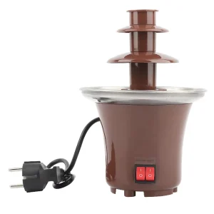 Electric 3 Tier Stainless Steel Chocolate Fountain Chocolate Melting Pot Chocolate Fountain Machine
