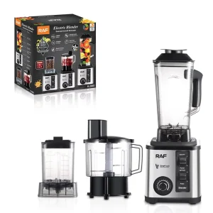 Electric 3-in-1 Food Processor 2.5L High-Speed Blender 8 Blades 2600W Fruit Vegetable Juicer Household Kitchen Appliance Leak