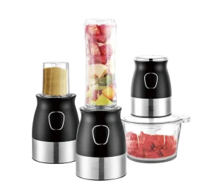 Electric 500W Commercial Food Processor Chopper Mixer Grinder Multifunctional Vegetable Cutter Stainless Steel Housing