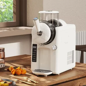 Electric 6 in 1 Slushie Soft Ice Cream Machine 2L Frozen Drink Smoothie Juice Soft Ice Cream Maker With 6 Preset Home Use
