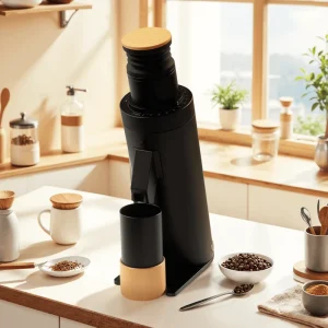 Electric 63mm Conical Burr Coffee Grinder DC63 for Hotel Use Full Range Grinding RPM From Espresso French Press