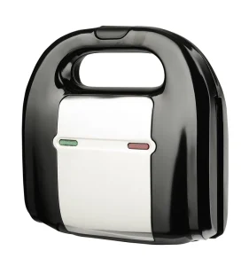 Electric 750W 2-Slice Fixed Non Stick Coated Grill Plate Sandwich Maker with Automatic Temperature Control
