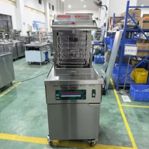 Electric 8 Head Pressure Fryer Machine Large Capacity Full 304 Stainless Steel Body for Commercial Use Fried Chicken