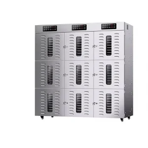 Electric 90 99 Layer Food Grade Stainless Steel Smart Touch Screen Dehydrator for Home Kitchen Drying Fruit Meat Seafood