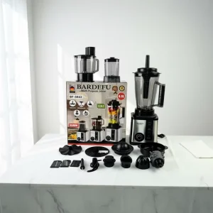 Electric 9500W Heavy Duty Commercial Household 4L Blender 8 in 1 Multi function 5+ Speeds BPA Free Ice Crushing Juicing Grinding