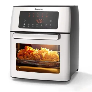 Electric Air Fryer Oven 15L Stainless Steel with Digital Touch Screen