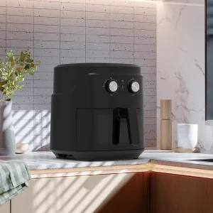 Electric Air Fryer Oven 5.5L Plastic Mechanical Control for Hotels