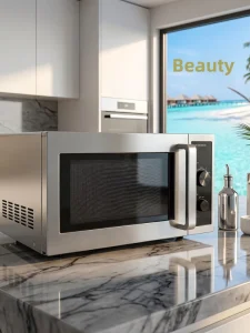 Electric All stainless steel Commercial 30L Flat bed Microwave Oven 1000W for Restaurants and Catering