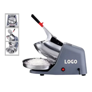 Electric Aluminum Ice Crushing Shaved Ice Machine Snow Cone Maker Ice Shaver Machine