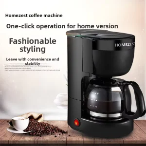 Electric American Coffee Maker Gift Stylish Kitchen Small Appliance Semi Automatic Drip Coffee Pot Heat Preserving Temperature