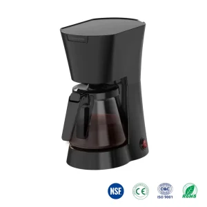 Electric Automatic Drip Coffee Machine Modern Programmable Eco friendly 6 Cup Capacity Household Plastic