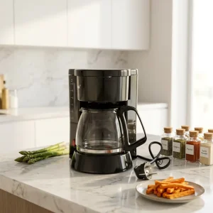 Electric Automatic Drip Coffee Maker Modern Mini Coffee Maker with Warm-Keeping Function