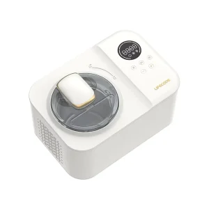 Electric Automatic Frozen Yogurt and Ice Cream Maker Machine Touch Sensor Control 1.2 Quart Capacity for Household Commercial Use