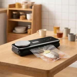 Electric Automatic Hand Held Vacuum Sealer Machine Airtight Heat Sealing Plastic Food Preserver Overheating Protection Garage