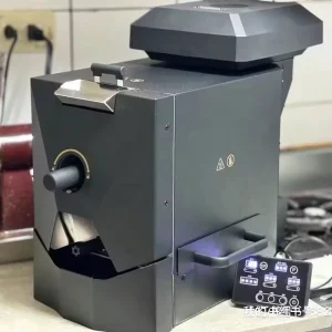 Electric Automatic Home Coffee Beans Roaster Machine with Stainless Steel Drum Eco Friendly Energy Saving