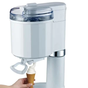 Electric Automatic Mini Ice Cream Maker 1L Capacity for Household DIY Fruit Ice Cream