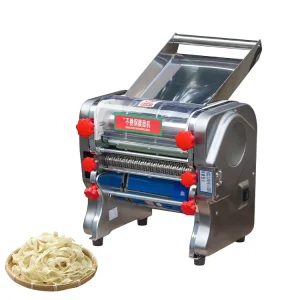 Electric Automatic Noodle Press Pasta Maker Commercial Household Dough Rolling Machine Dumpling Skin Making Flour Press