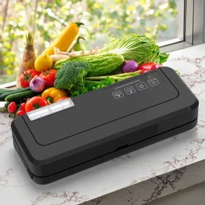 Electric Automatic Portable Food Vacuum Sealer Machine with Large Capacity for Household and Commercial Use