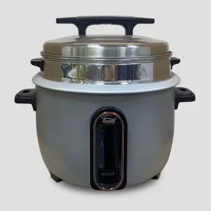 Electric Automatic Rice Cooker Large Capacity 16L 4350W Commercial Drum Shape Non stick Pot Household Measuring Cup Paddle