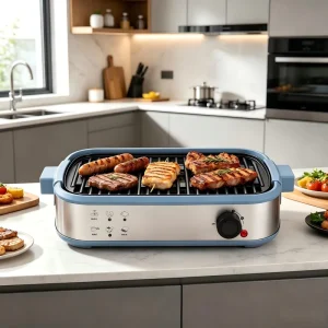 Electric BBQ Grill Stand Commercial Electric Barbecue Grill Household Electric Grills and Electric Griddles