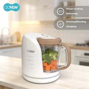 Electric Baby Food Processor Mixing Function BPA Free 400W PP Material Mini Baby Milk Maker LFGB Certified 1 Year