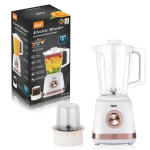 Electric Blender 450W 2 in 1 Kitchen Blender with 6 Blade System Coffee Grinder Easy Clean Smoothie Maker