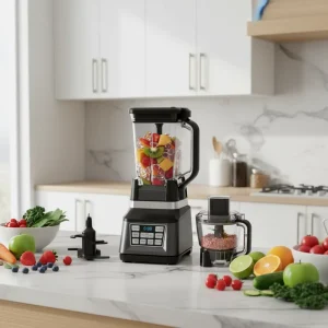 Electric Blender and Food Processor for Kitchen