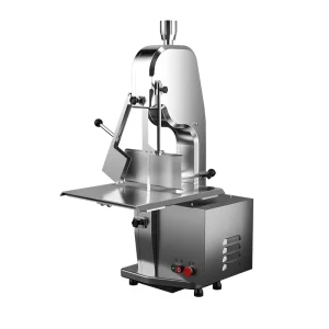 Electric Butcher Boy Machine Bone Sawing Commercial Frozen Meat Slicer Tabletop Deli Meat Grinder Band Saw Blade Meat Cut