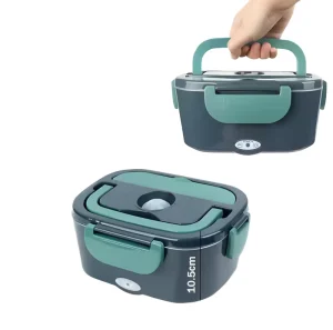 Electric Car Lunch Box with Stainless Steel Inner Liner Convenient for Busy Office Workers Travelers to Enjoy Hot Meals on Go