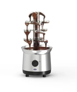 Electric Chocolate Fountain for Household Use with 1 Year Warranty
