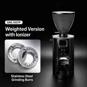 Electric Coffee Bean Grinder 64mm Flat Burr Espresso Grinder for Coffee Shop