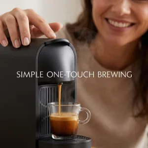 Electric Coffee Capsule Machine Single Serve Espresso Maker for Kitchen Countertop Retail and Hospitality Sector