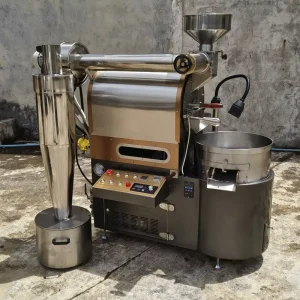 Electric Coffee Green Bean Roaster Digital Control Stainless Steel Construction Household Use Easy Operation Cooling Functions